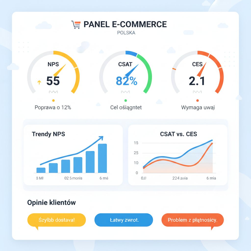 Wskaźniki satysfakcji klientów w polskim sklepie online