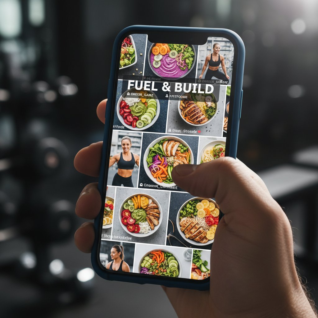 Wpływ Instagrama i TikToka na postrzeganie jedzenia.