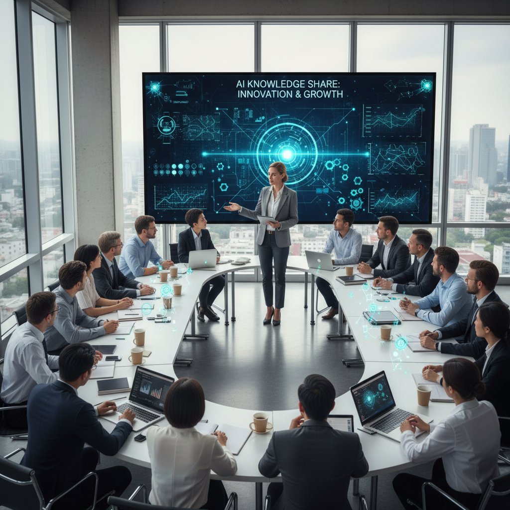 Szkolenie biznesowe, warsztaty AI, wymiana doświadczeń pomiędzy firmami