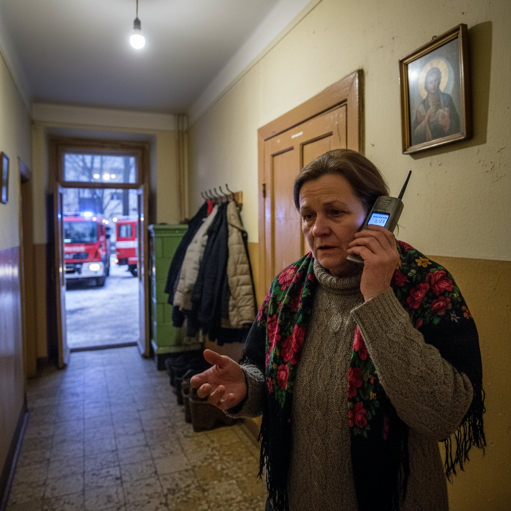 Osoba dzwoniąca po pogotowie w mieszkaniu – błędne poczucie bezpieczeństwa