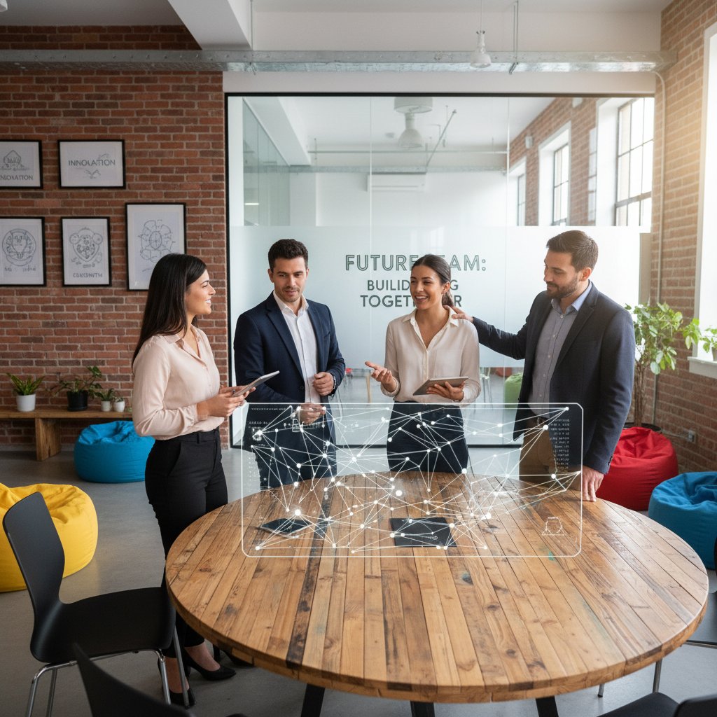 Kandydat rozmawiający z przyszłym zespołem – moment budowania kultury organizacyjnej