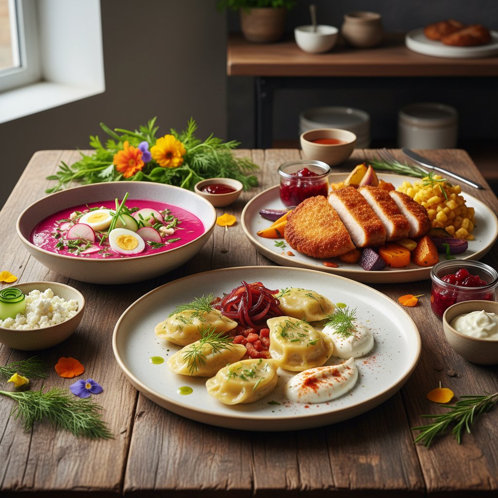 Porównanie tradycyjnego i nowoczesnego obiadu dla diabetyka