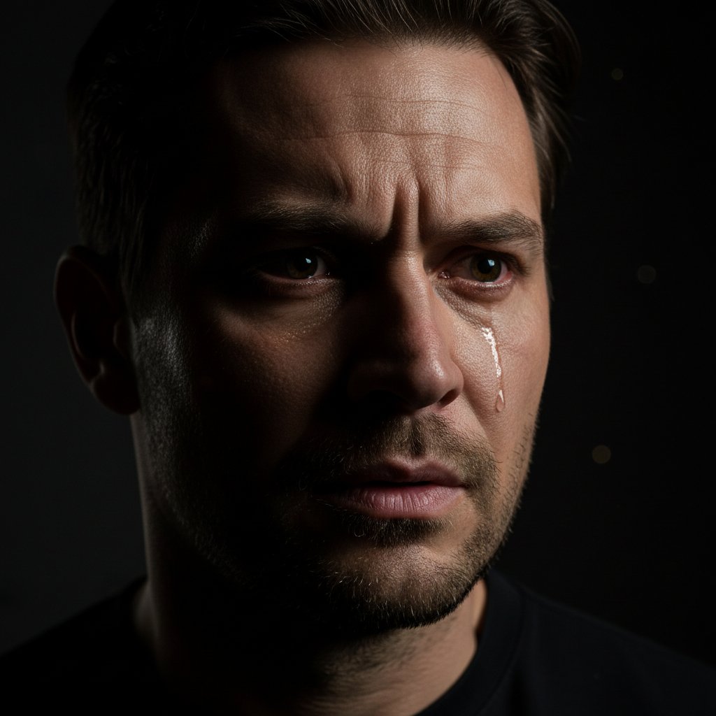 Emocje w reklamie wideo — kluczowy moment narracji z aktorem w mocnym świetle