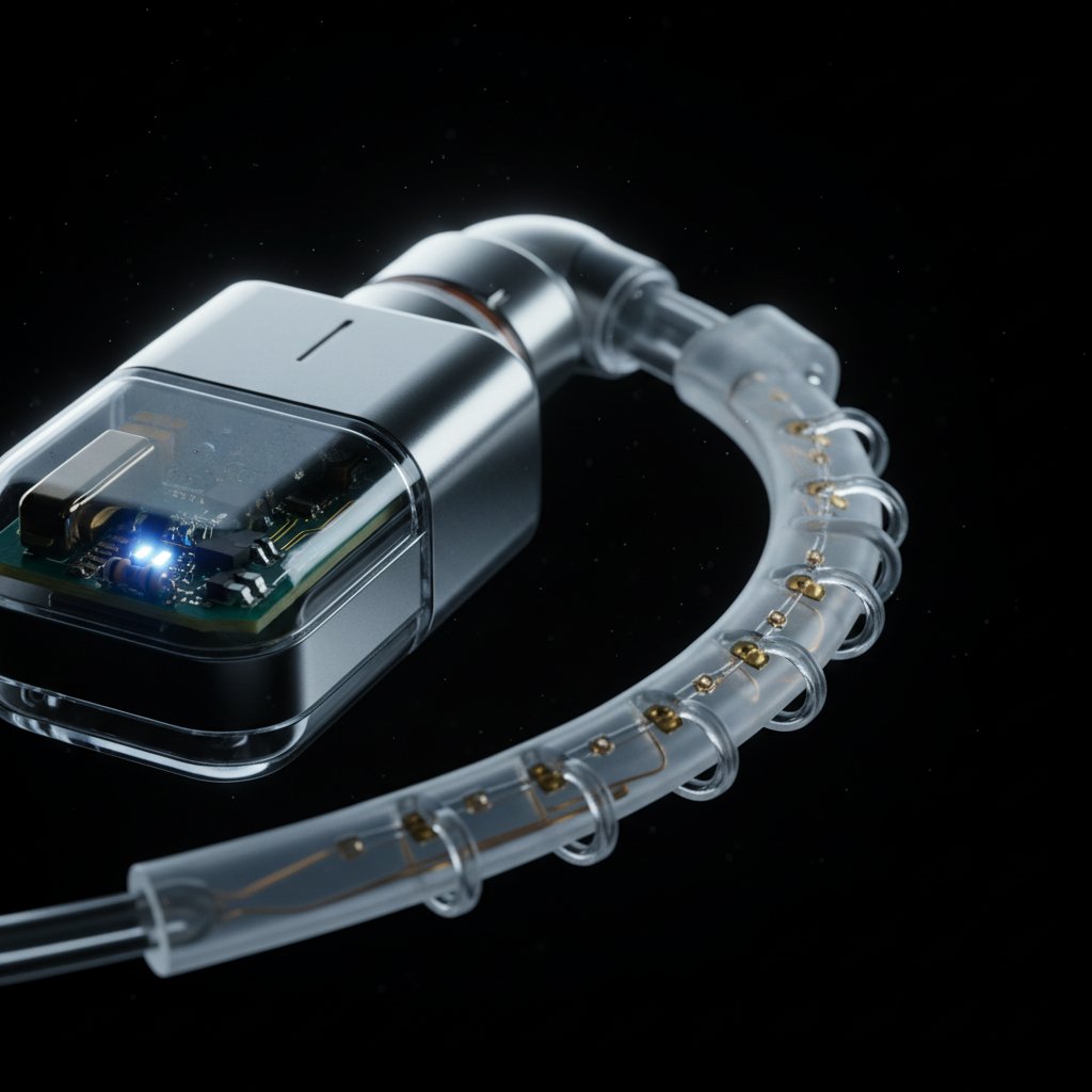 Nowoczesny implant ślimakowy — zbliżenie na detale technologiczne