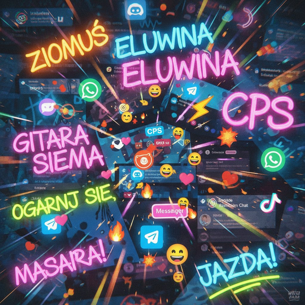 Platformy internetowe z nałożonym polskim slangiem