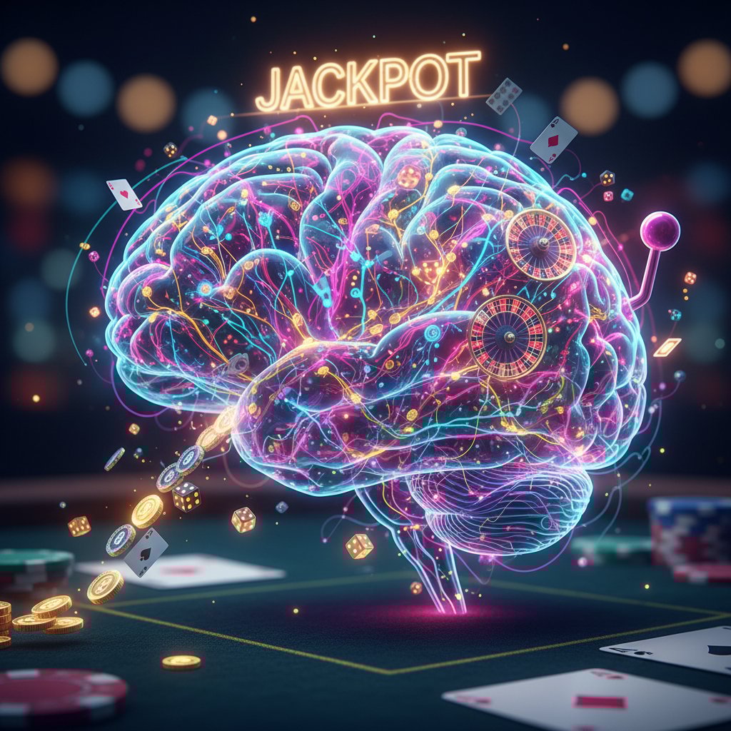 Kolorowe synapsy – jak hazard wpływa na mózg osoby uzależnionej, neurobiologia hazardu