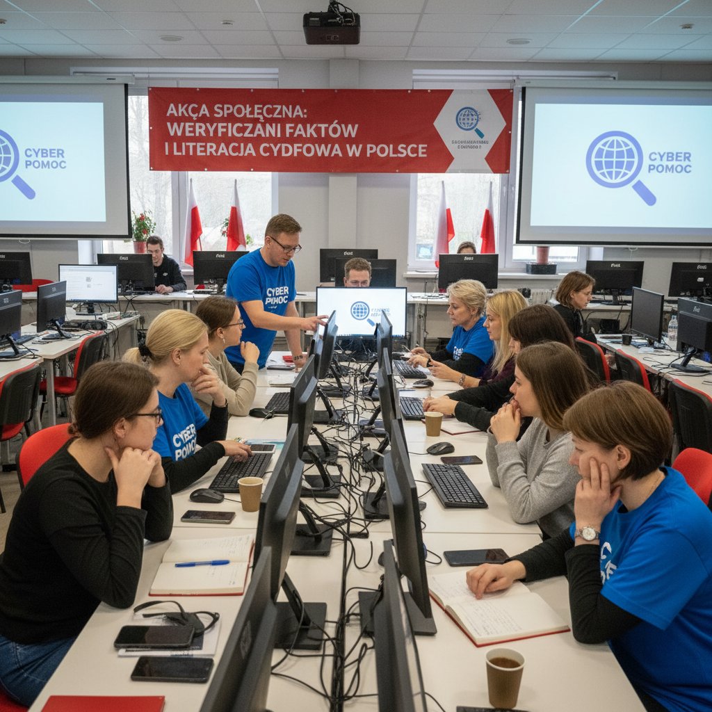 Akcja społeczna ucząca weryfikacji źródeł online w Polsce, edukacja cyfrowa