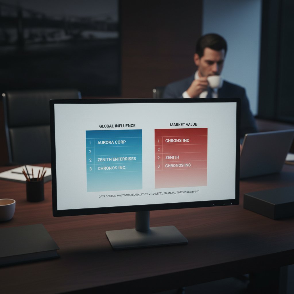 Sprzeczne rankingi chatbotów na ekranie komputera