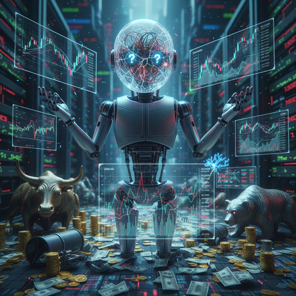 AI popełniająca błędy w analizie trendów rynkowych