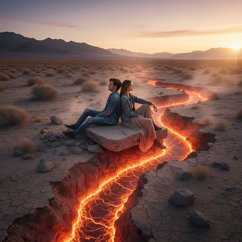 Para odwrócona plecami – konsekwencje eksternalizacji w relacjach i przenoszenia winy