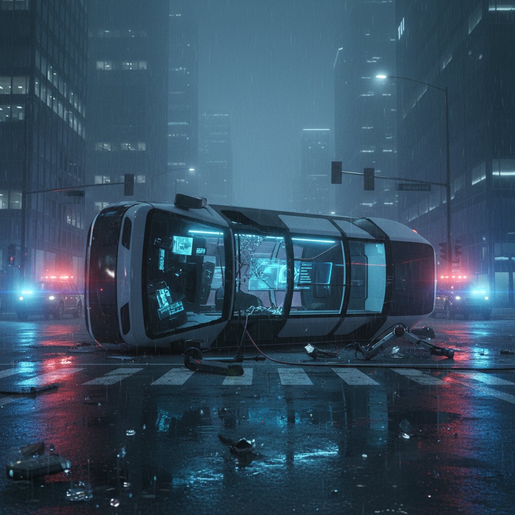 Wypadek samochodu autonomicznego – kto ponosi odpowiedzialność?