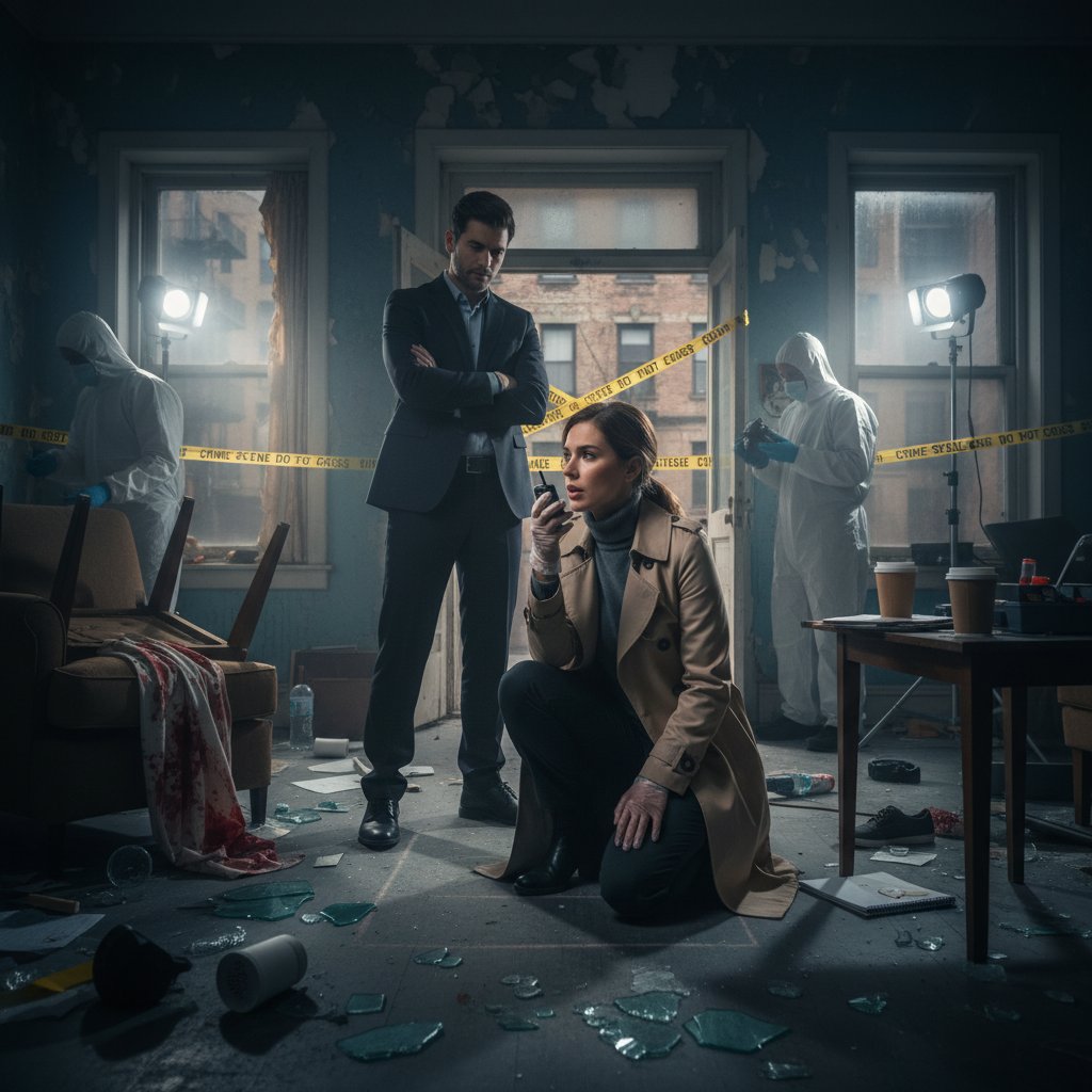 Psycholog kryminalny analizuje miejsce zbrodni, rzeczywistość daleka od filmu