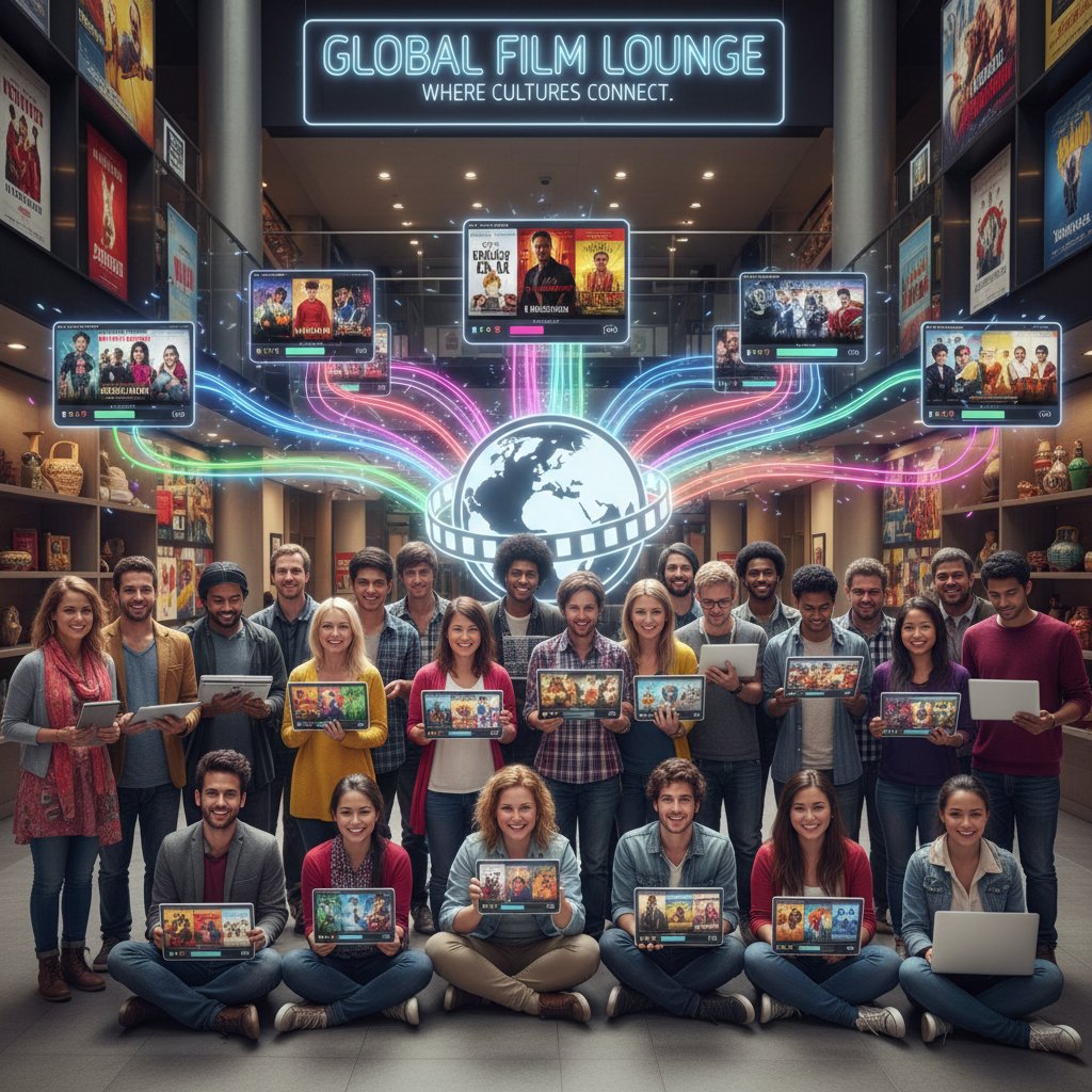 Cultural diversity in movie downloads