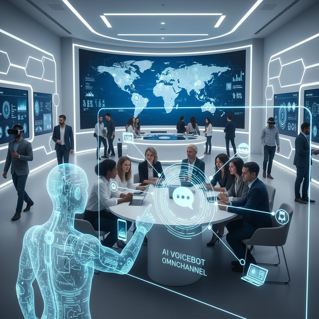 Nowoczesne centrum obsługi klienta z AI, voicebotami i omnichannel