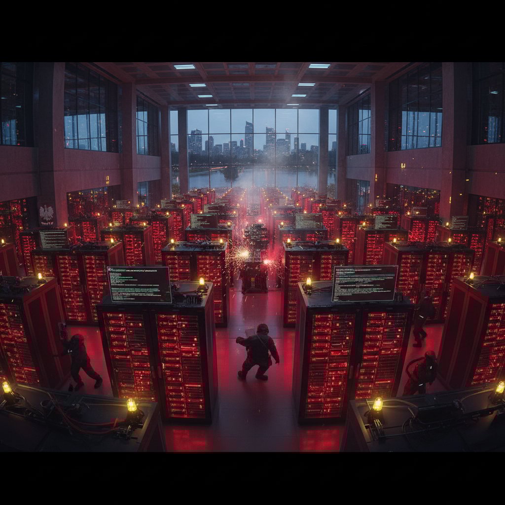 Awaria systemu AI do analizy danych w Polsce