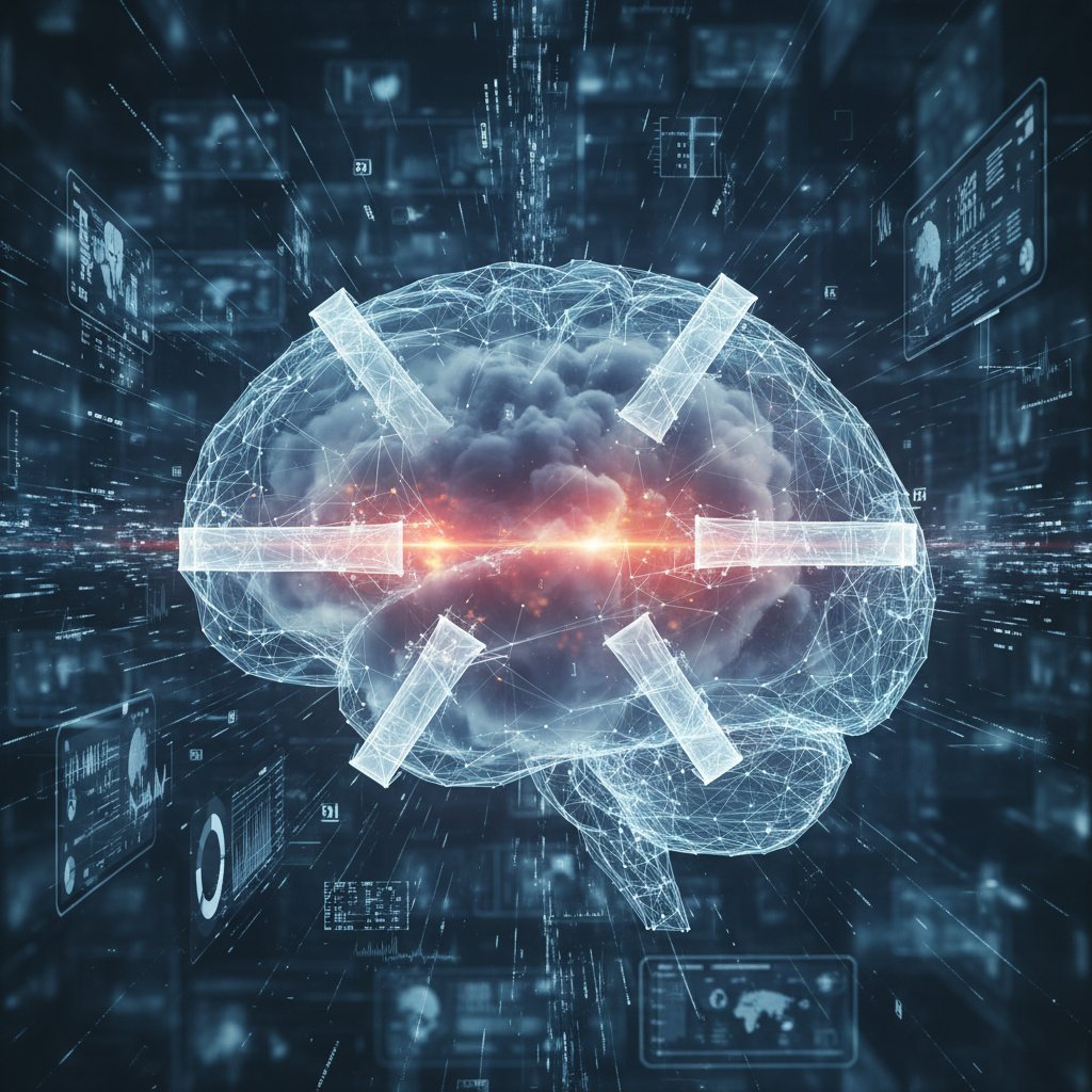 Wizualizacja aktywności mózgu podczas tłumienia emocji