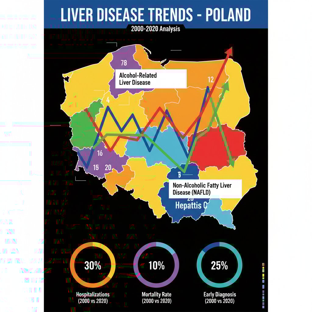 Prognozy zachorowań na marskość wątroby w Polsce