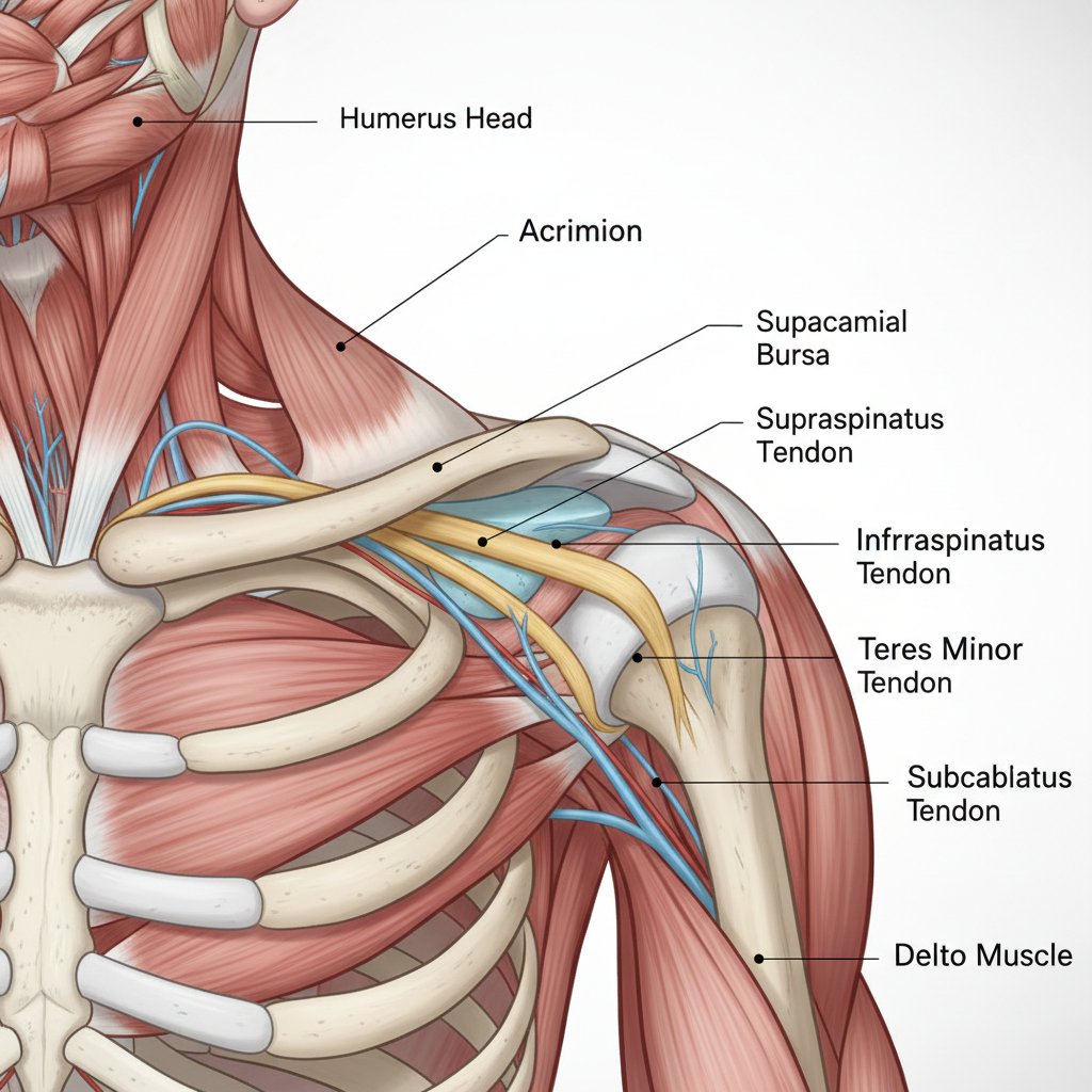 Schemat budowy barku z zaznaczonymi strukturami konfliktu podbarkowego