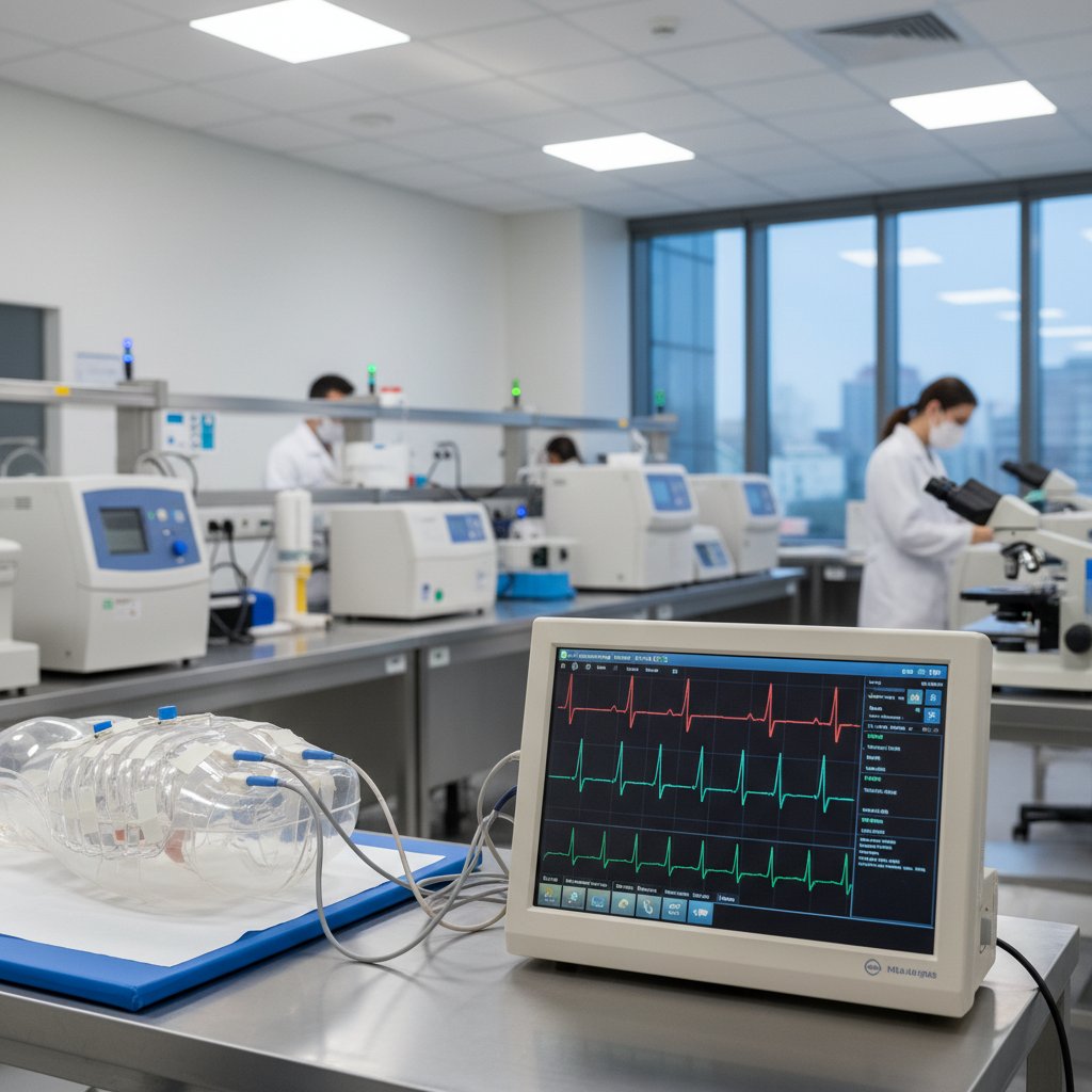 Laboratorium diagnostyczne z wykorzystaniem zaawansowanych urządzeń do monitorowania pracy serca