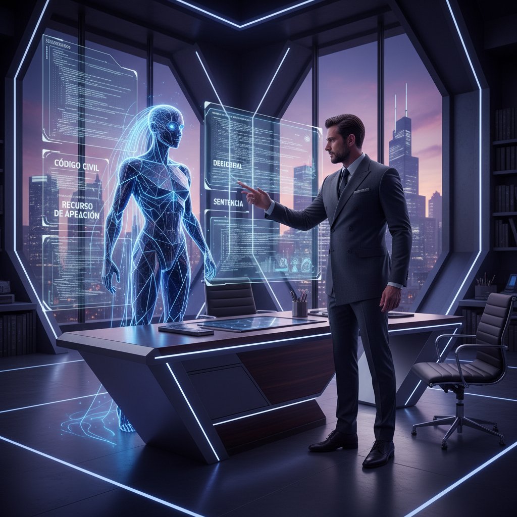 Wirtualny asystent AI wspierający prawnika w nauce hiszpańskiej terminologii prawniczej