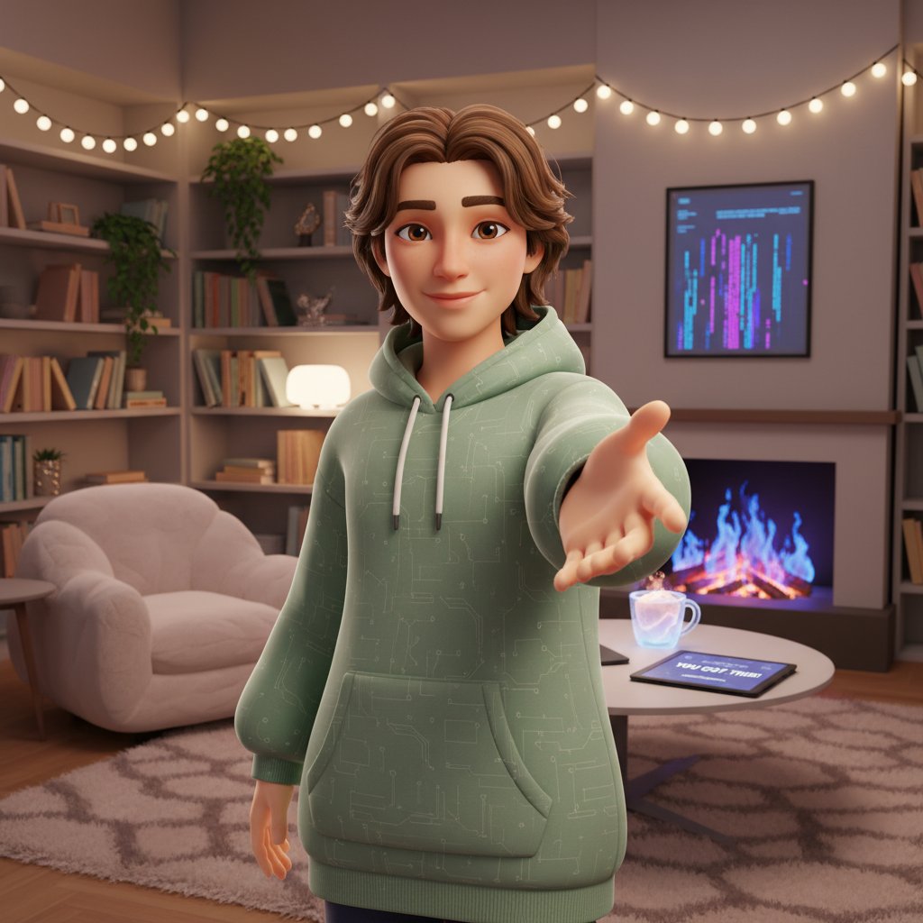 Wirtualny kumpel wspierający użytkownika w codziennych rozmowach