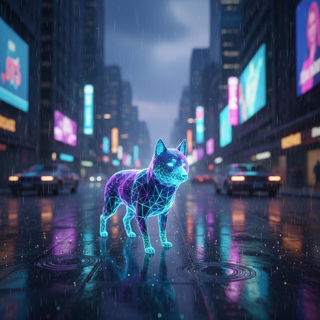 Cyfrowy pies do adopcji wieczorem w mieście – nowa era relacji człowieka z AI