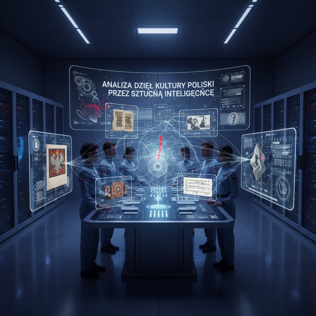 Laboratorium cyfrowe ze specjalistami analizującymi polskie dzieła kultury za pomocą AI