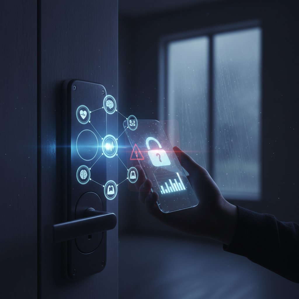 Ochrona danych zdrowotnych w aplikacjach na astmę, cyfrowa kłódka, smartfon i napięcie wokół prywatności