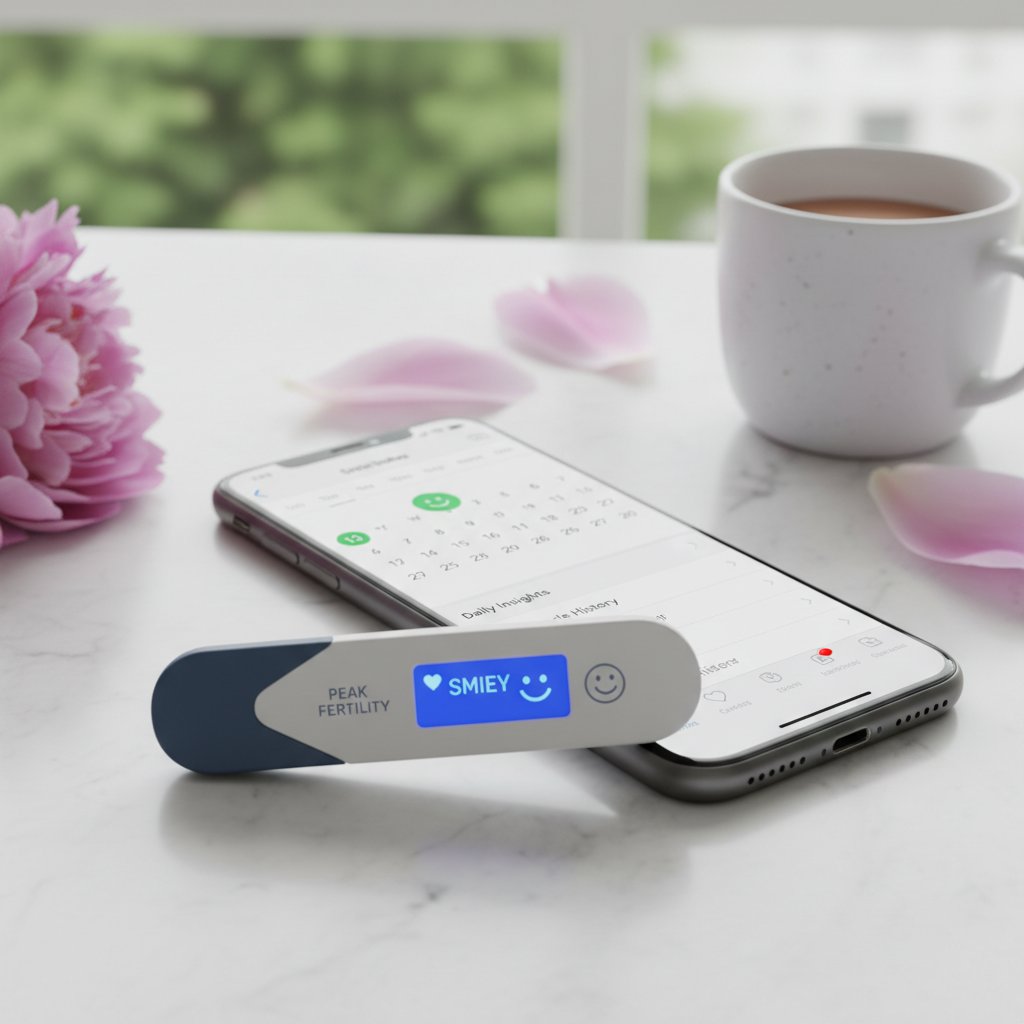 Test cyfrowy i aplikacja mobilna na tle telefonu i kalendarza