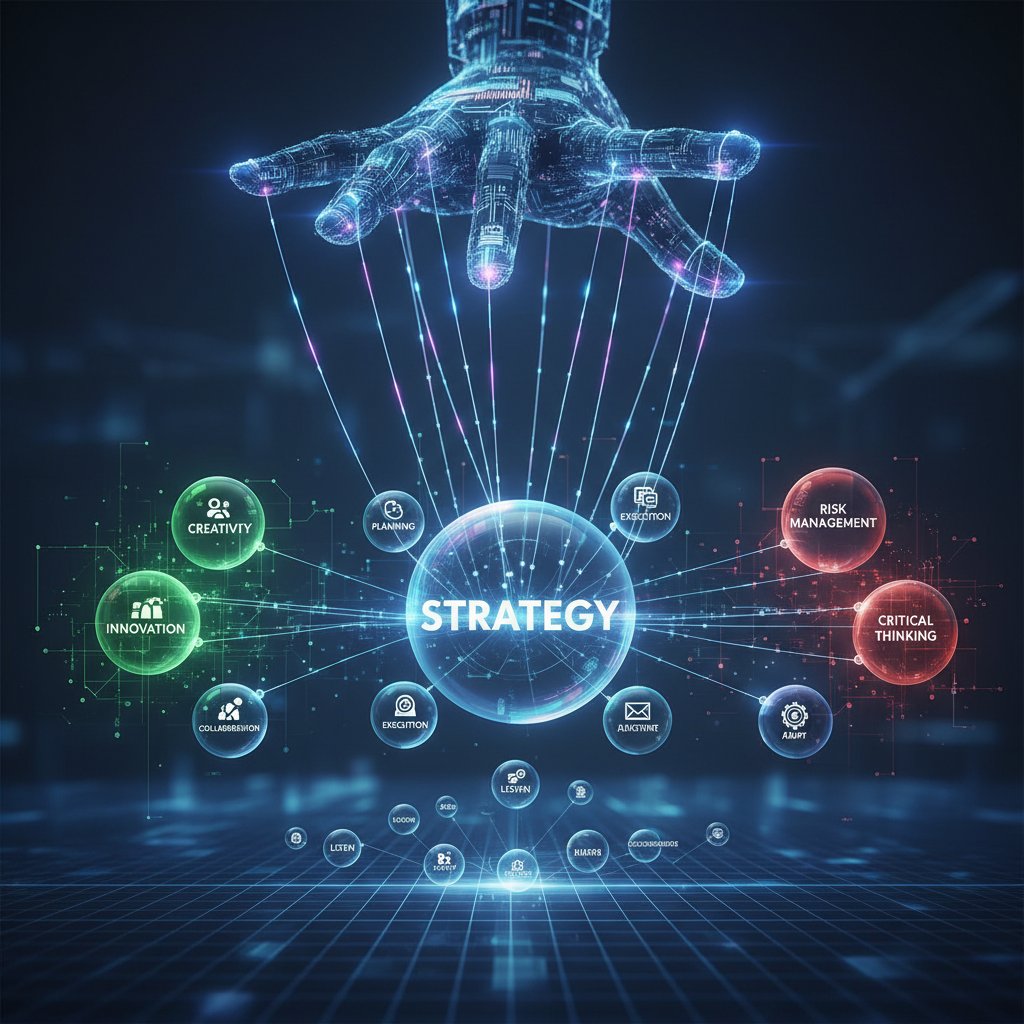 Symboliczne marionetkowe sznurki sterujące cyfrowymi dymkami z poradami