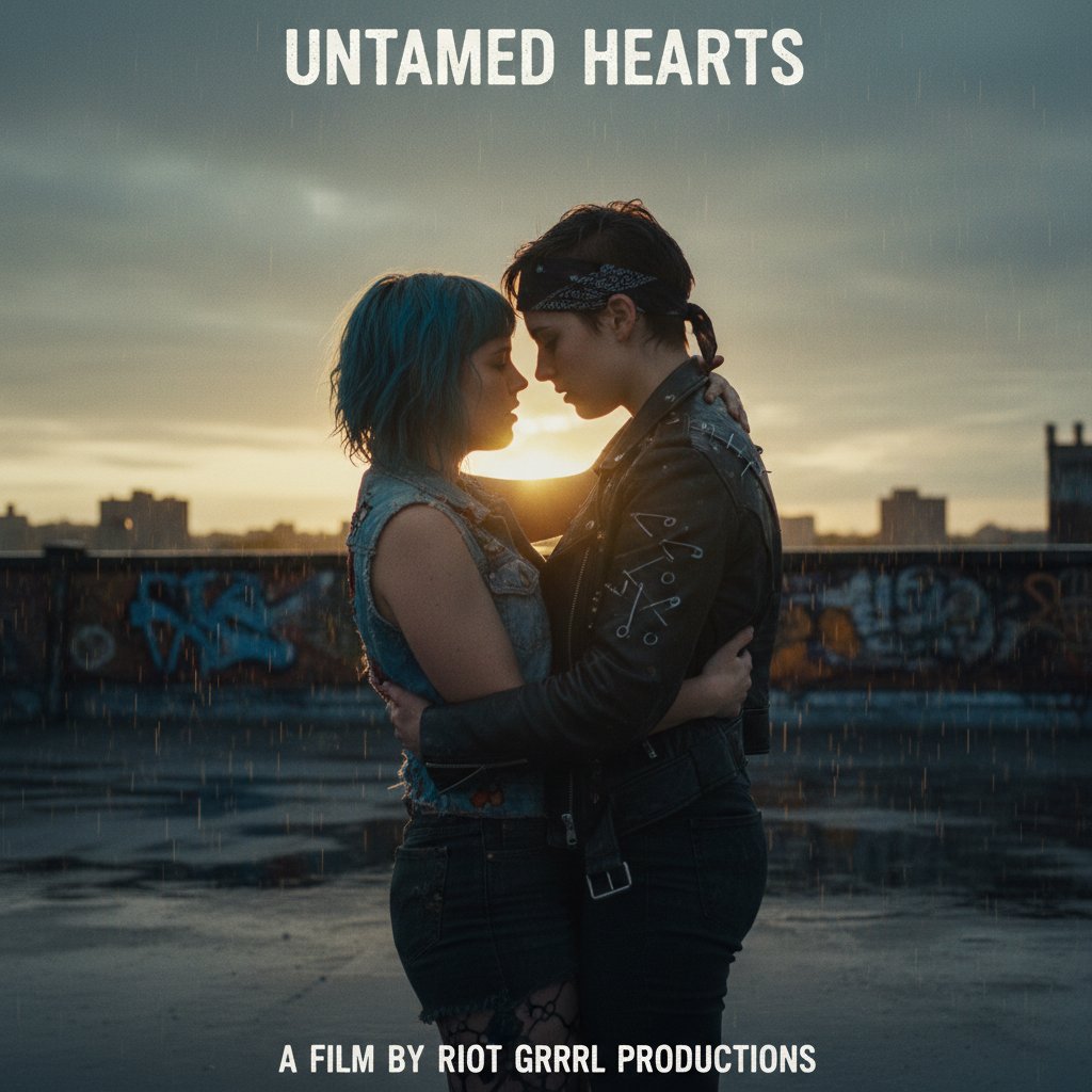 Iconic scene from a disruptive lesbian indie movie