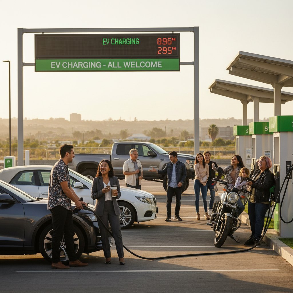 Diverse drivers making fuel choices in everyday life