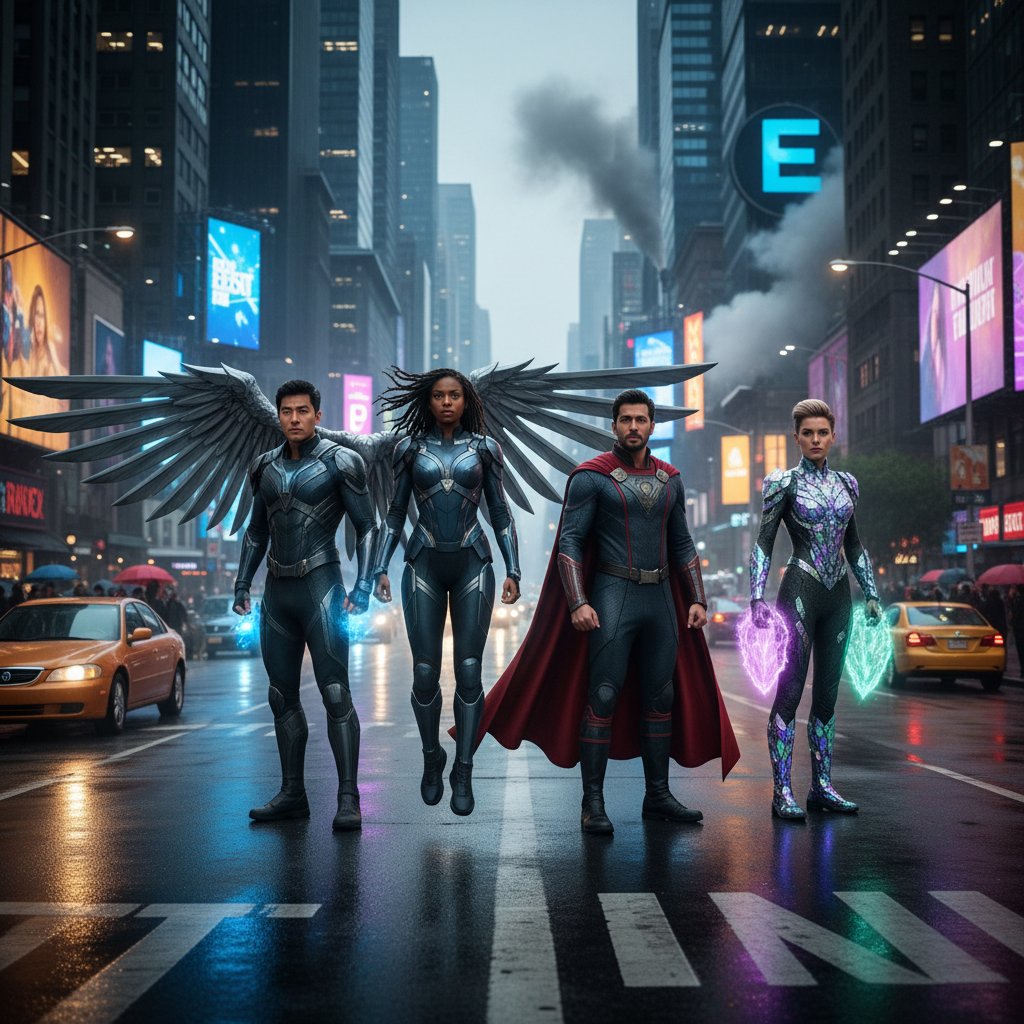 Diverse group of superheroes highlights representation in modern cinema