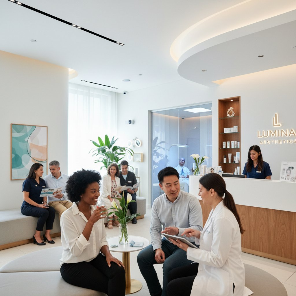 Osoby korzystające z zabiegów kwasem hialuronowym – różnorodna grupa po zabiegu