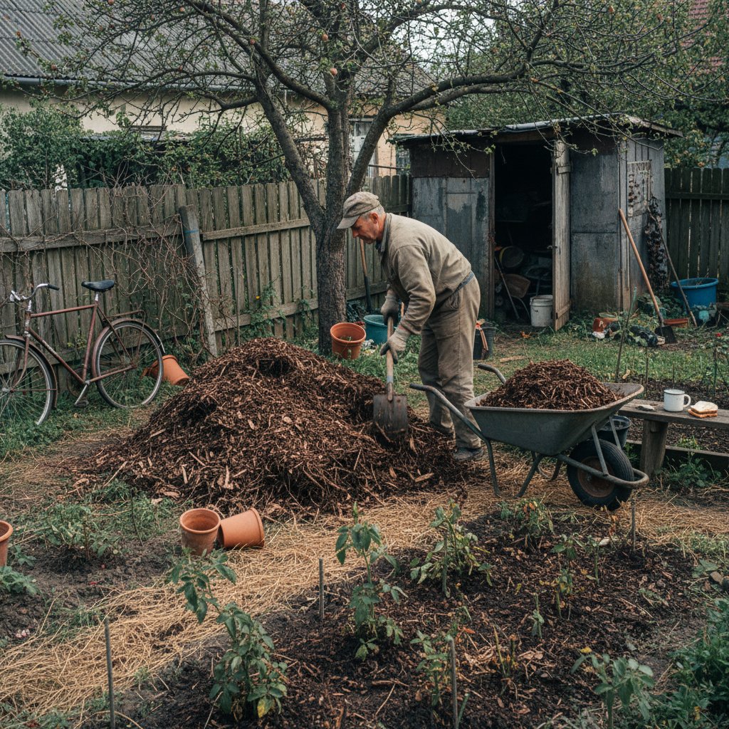 Mulczowanie ogrodu podczas suszy w Polsce – praktyczne techniki na oszczędność wody