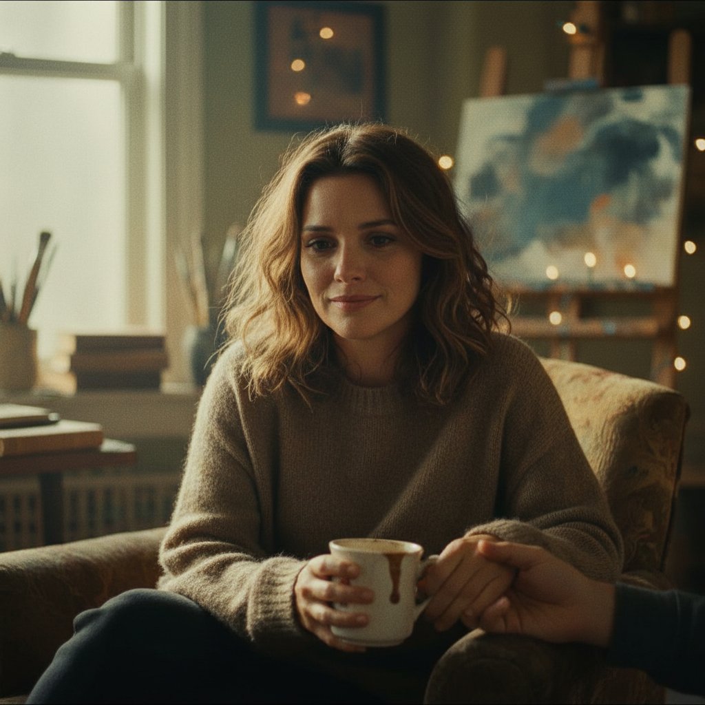 Drew Barrymore in an underrated indie role, dimly lit and intimate, showing her depth as an actor