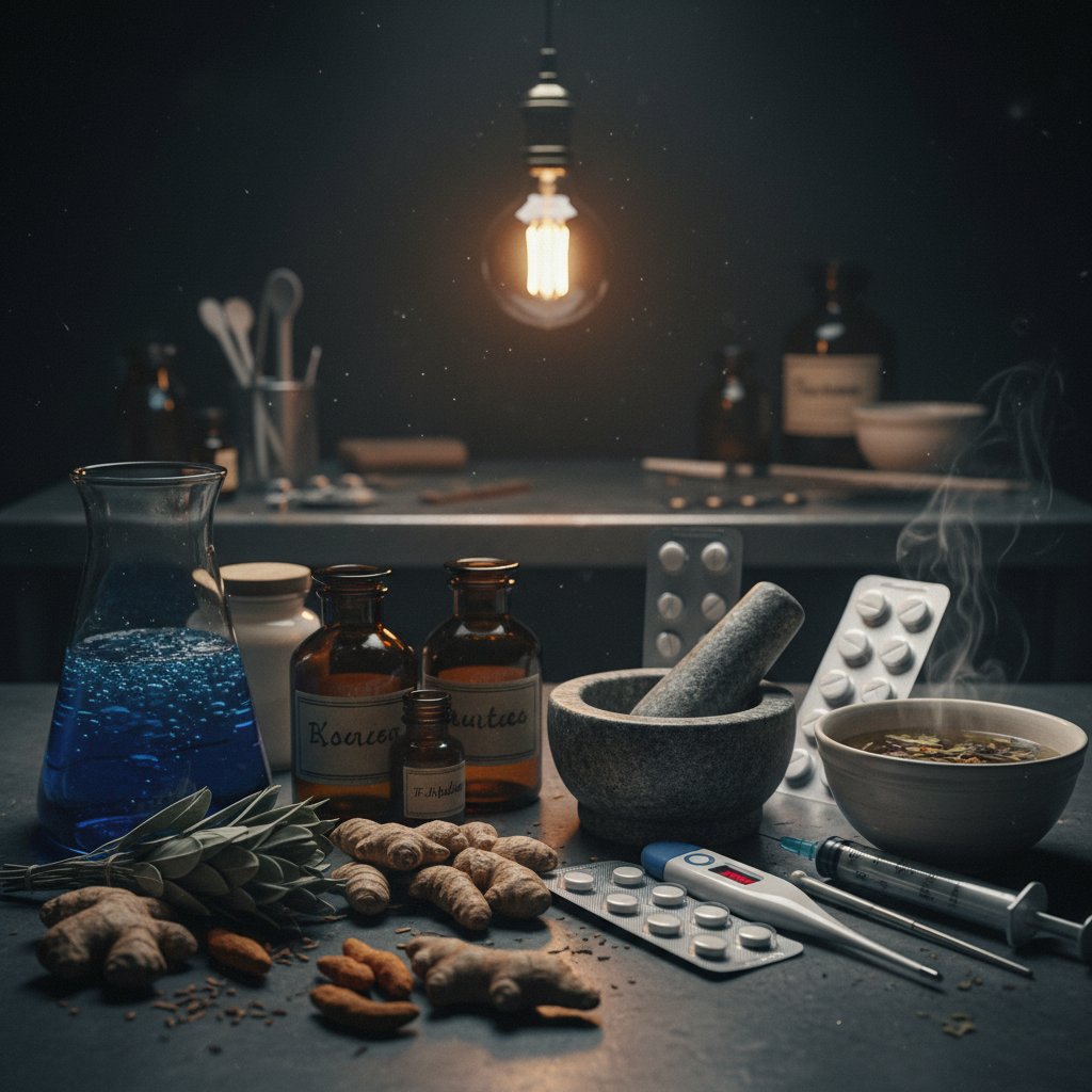 Domowe sposoby na gardło kontra nowoczesne leczenie, kontrast tradycji i nauki