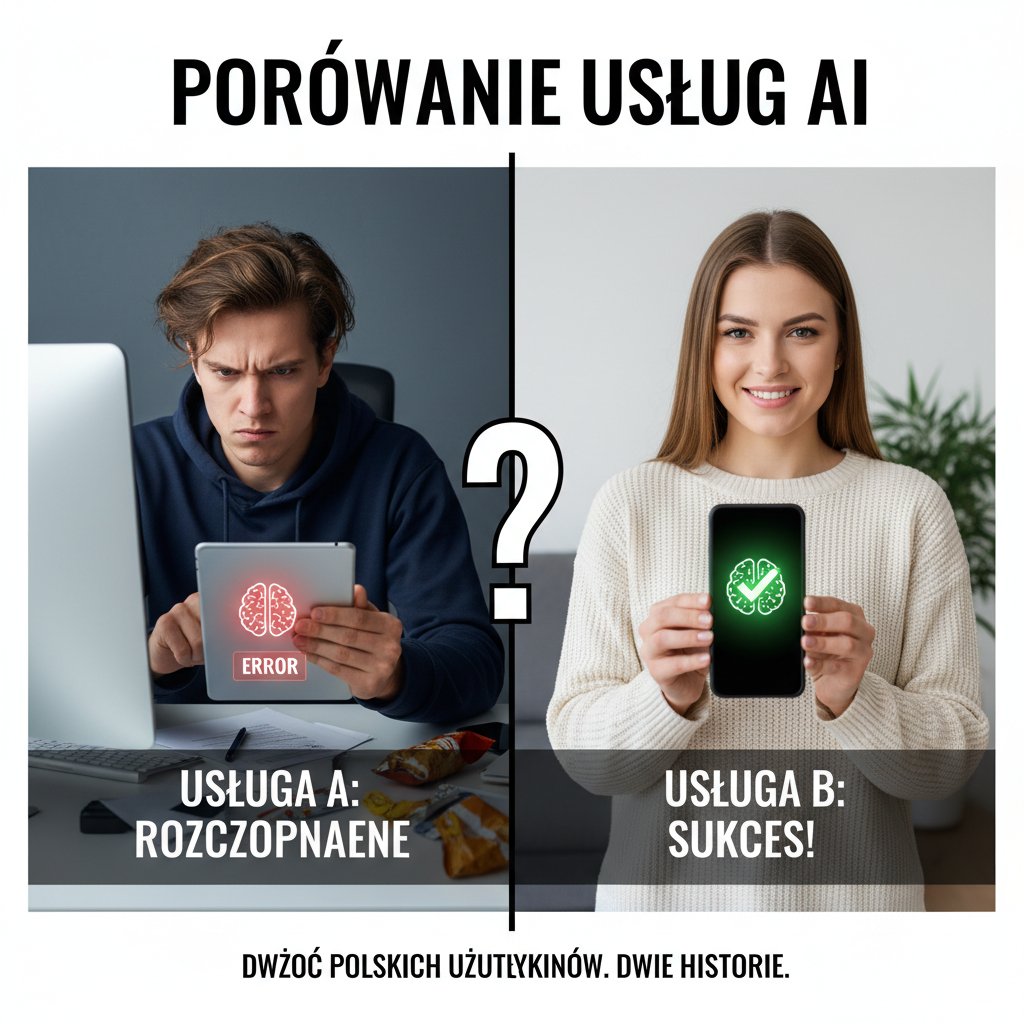 Porównanie doświadczeń z tanimi i drogimi planami AI