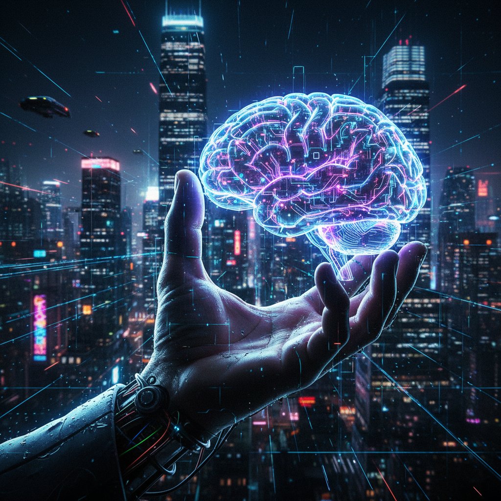 Nowoczesna technologia jako przedłużenie ludzkiego umysłu.