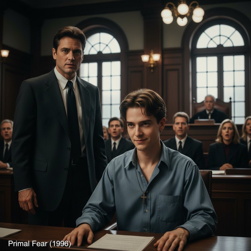 Film strip with highlighted frames, keywords: edward norton movies, hidden gems, movie details