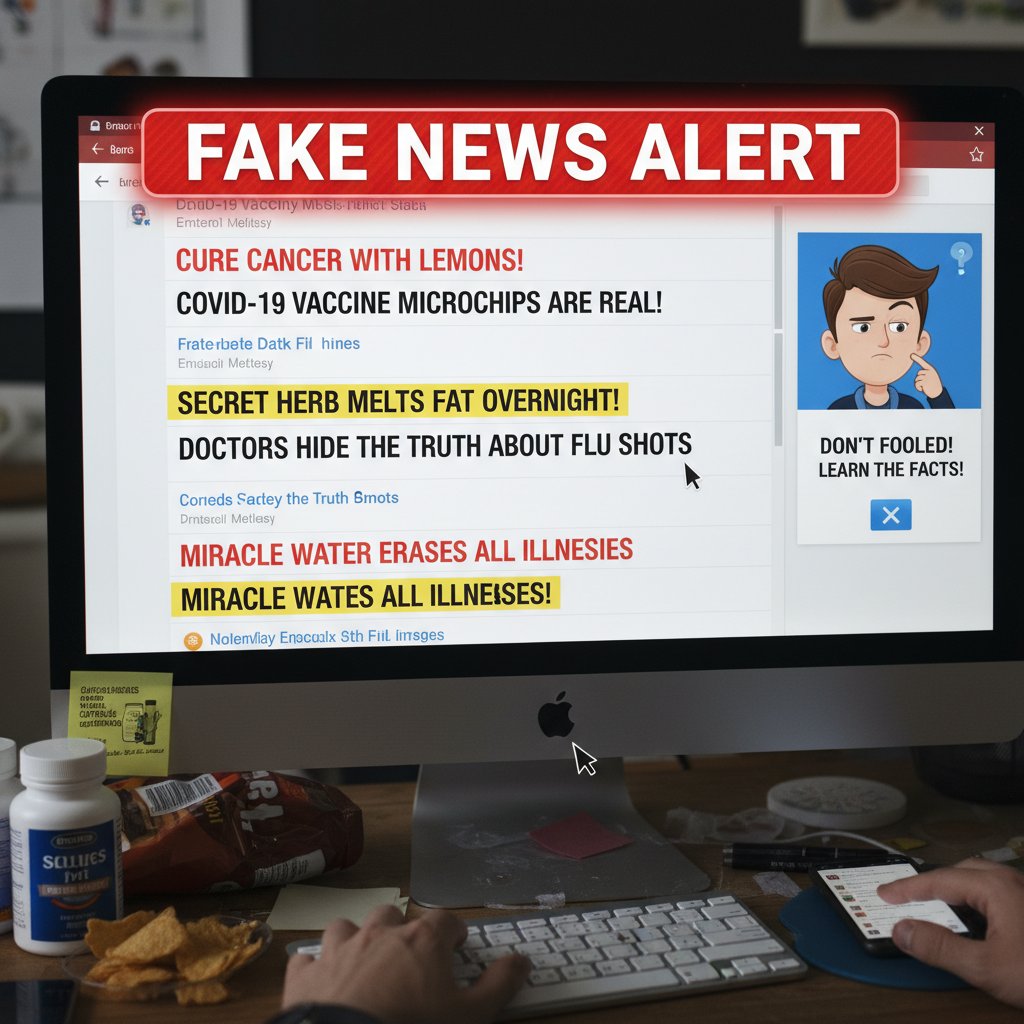 Skrzynka mailowa pełna wiadomości i fake newsów dotyczących zdrowia – dezinformacja o warfarynie