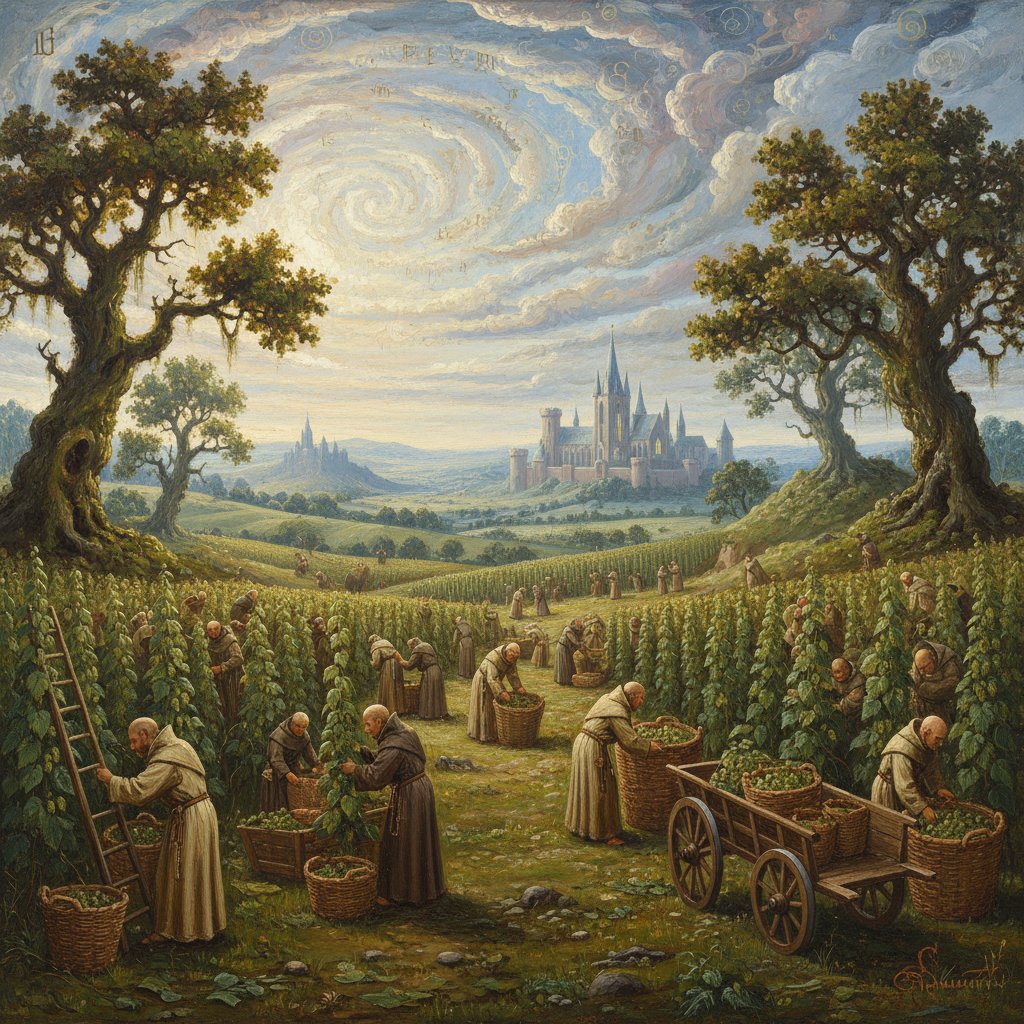 Historyczne pola chmielu w średniowiecznej Polsce