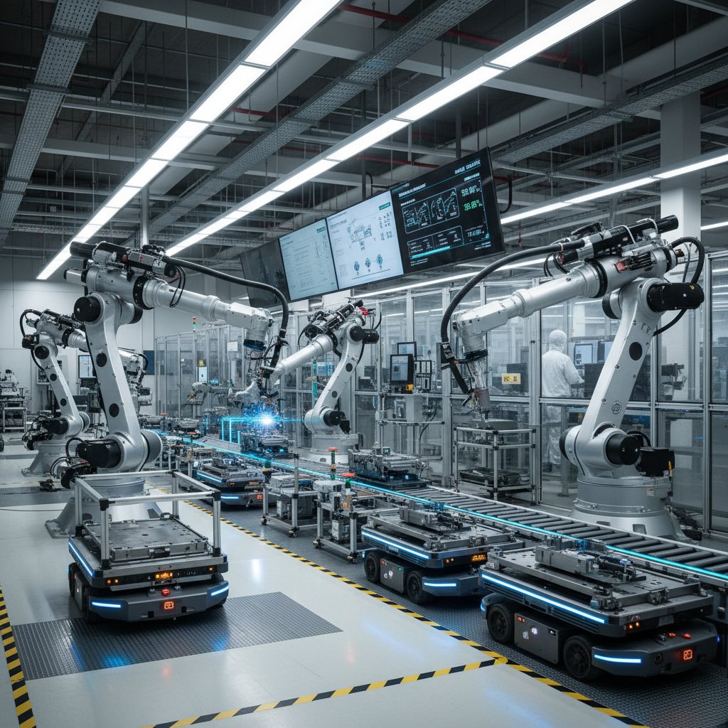 Automatyzacja w fabryce – roboty przemysłowe eliminujące błędy produkcyjne