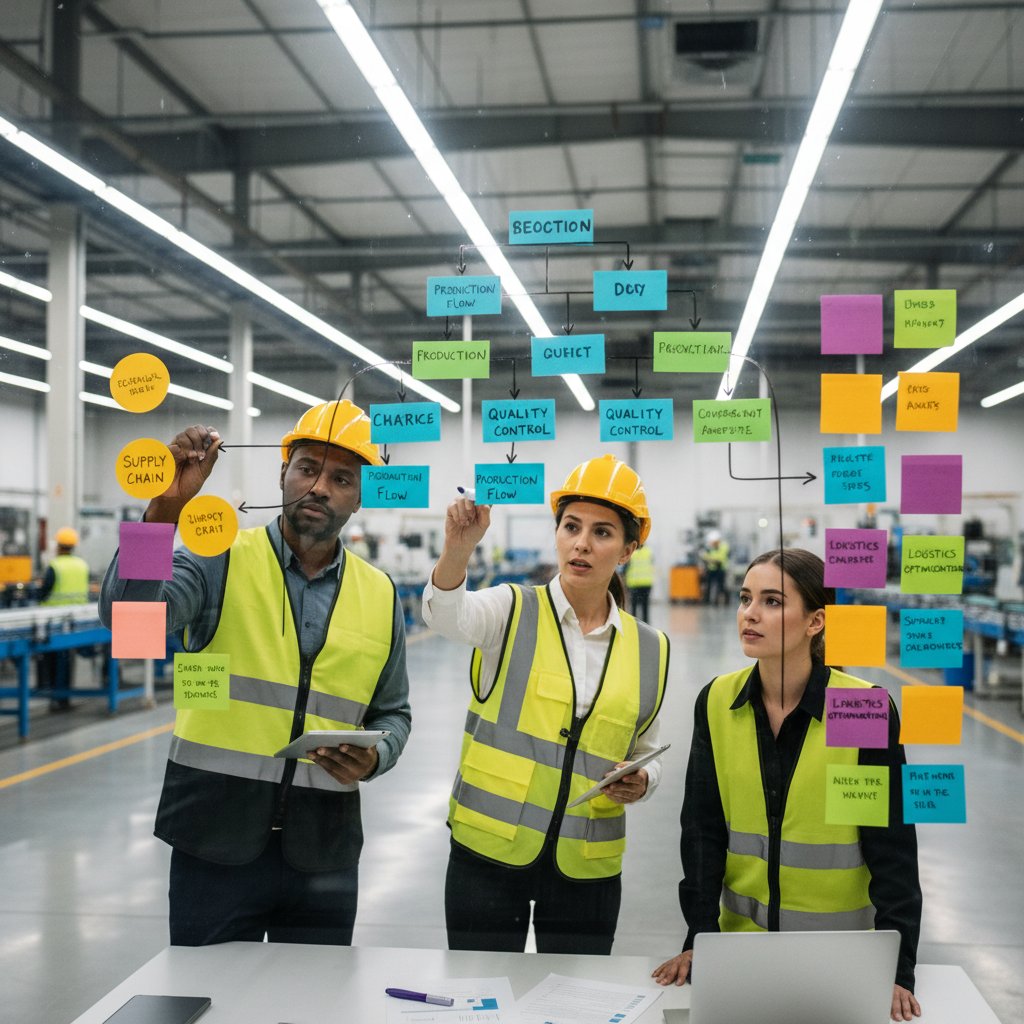 Mapowanie procesów produkcyjnych w polskiej fabryce