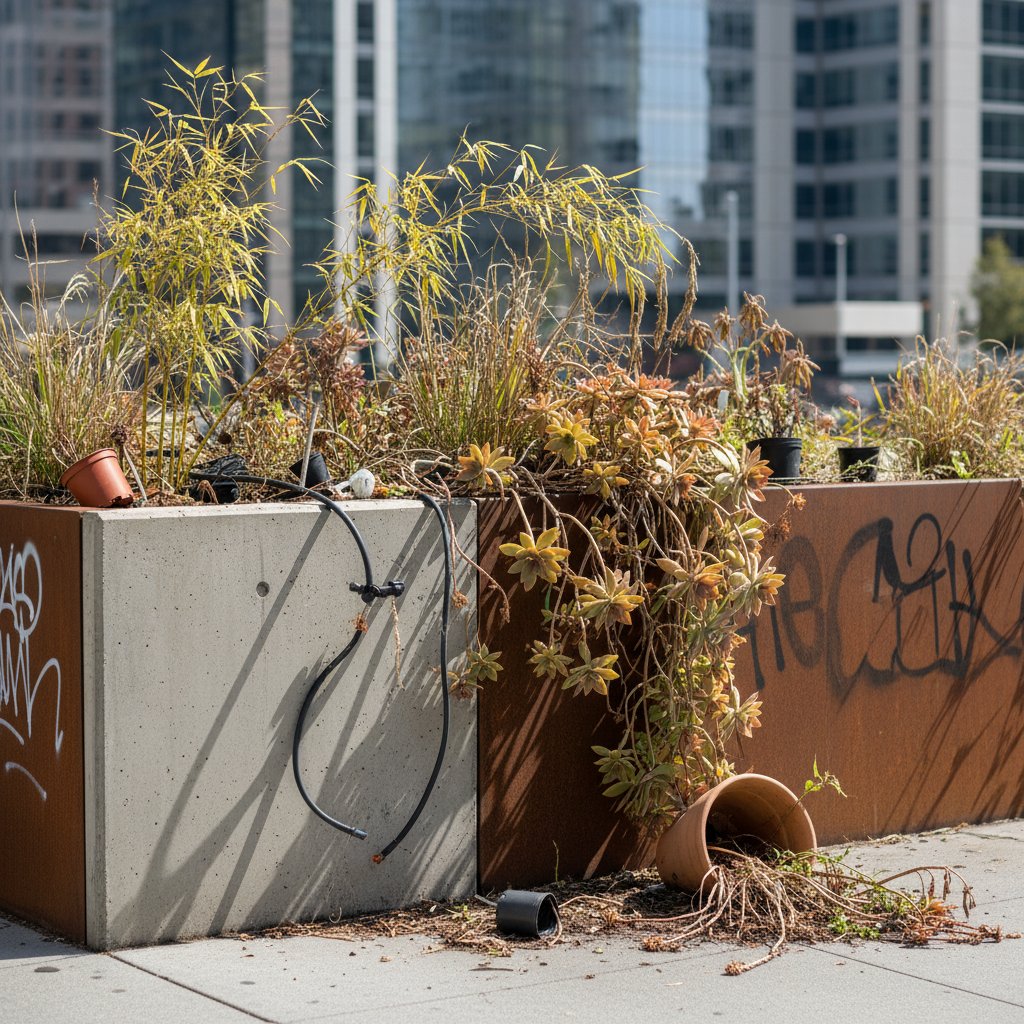 Błędy w nasadzeniach w nowoczesnym ogrodzie