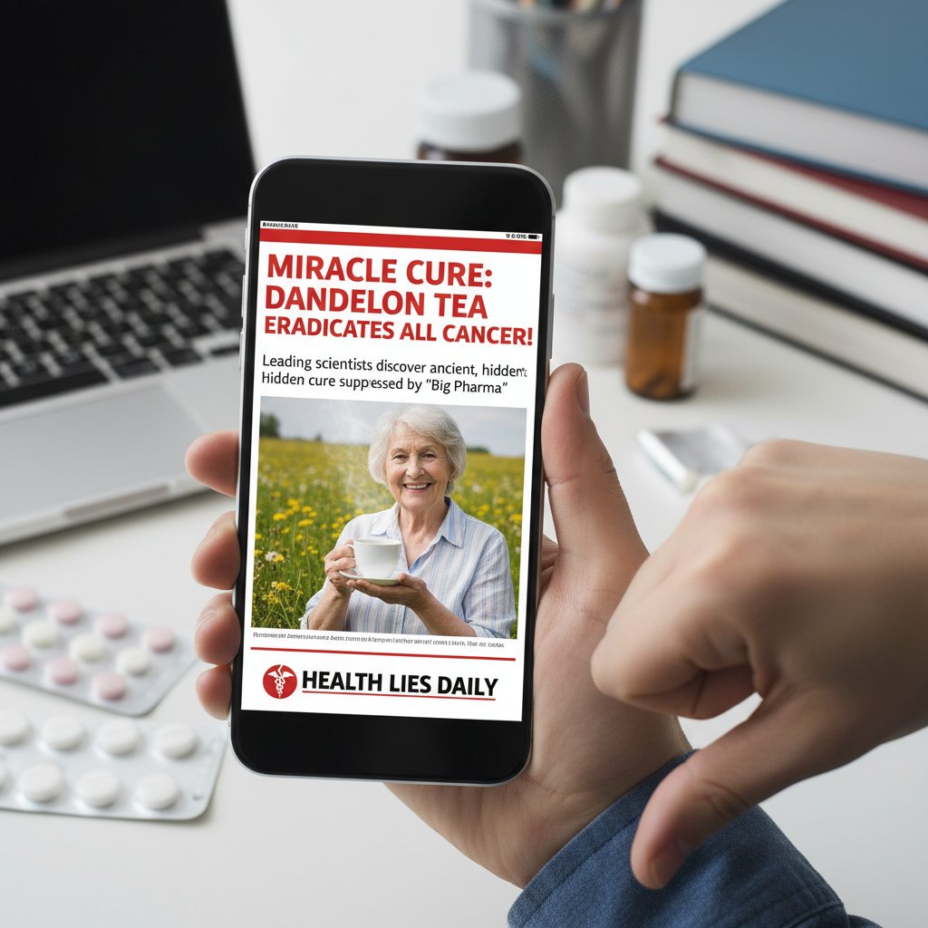 Ostrożność w internecie – fałszywe informacje o polineuropatii, zdjęcie osoby przeglądającej smartfon