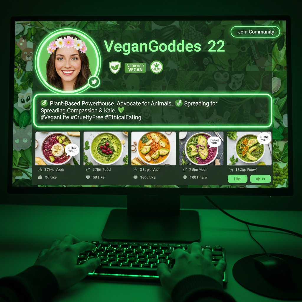 Jak rozpoznać fałszywy profil w grupie wegańskiej online
