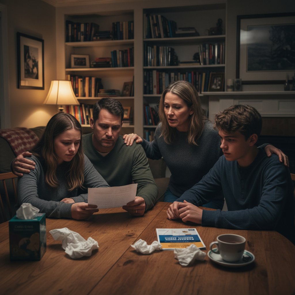 Rodzina podczas interwencji kryzysowej – emocje i napięcie.