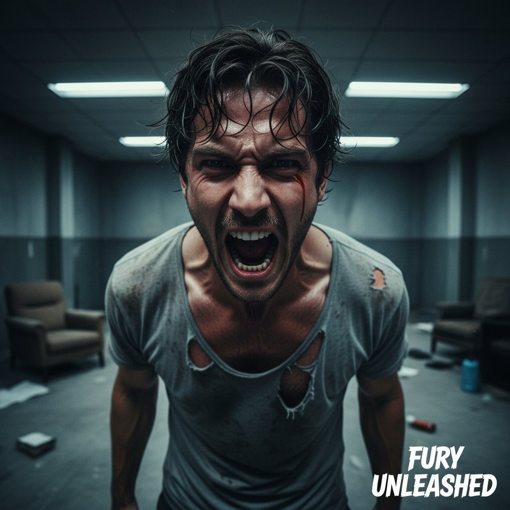 Expressionist shot of a film character mid-scream, best films based on mood, anger