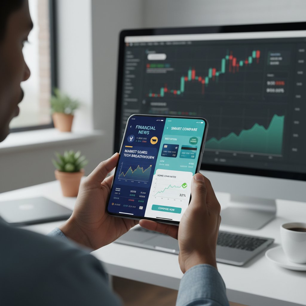 Comparison of financial news alert platforms on mobile devices